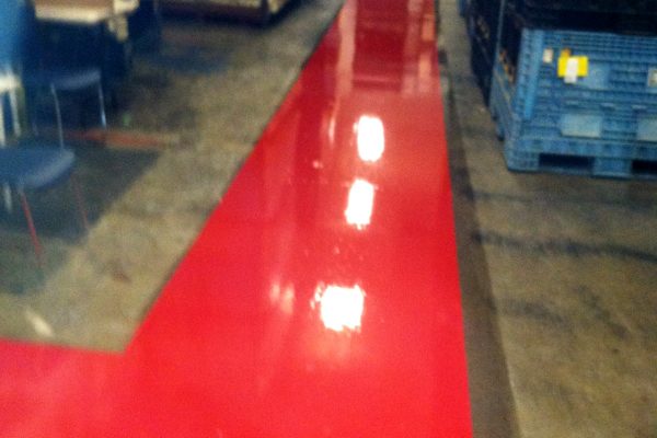 100% Solid Epoxy with Top Urethane Coat