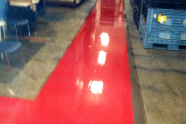 100% Solid Epoxy with Top Urethane Coat